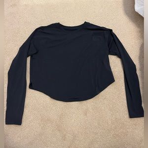 Black athletic top.